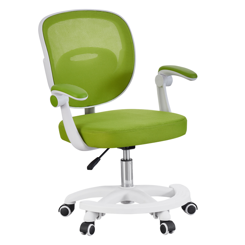 Scaun pivotant, verde/alb, TRIXI TYP 2