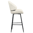 Scaun de bar, alb/negru, SANAKO TYP 2