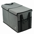 Cutie de depozitare pliabilă, gri/negru, DETER