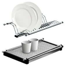 Scurgător de vase pentru dulap superior, oţel inoxidabil, KAPIO TYP 2