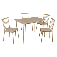 Set de sufragerie 1+4, fag natural, SENDO