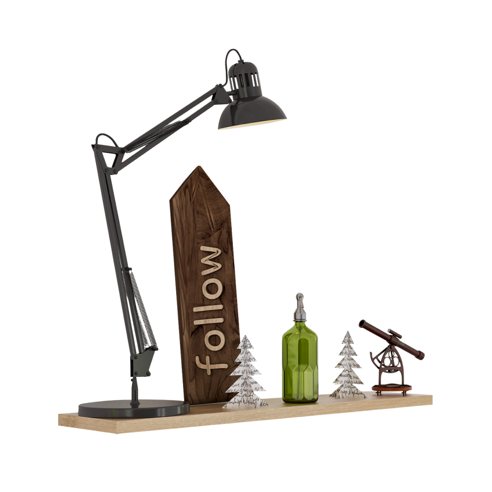 Poliţă, stejar sonoma, FEDOR