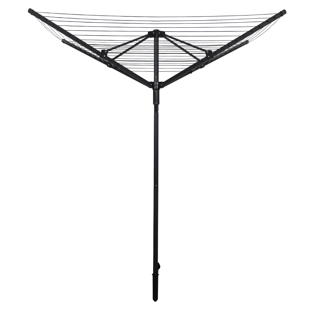 Uscător de haine de grădină, negru, 45 m, ROTARY NEW TYP 3