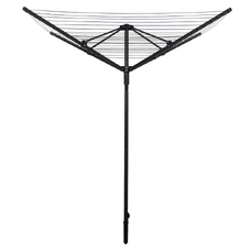 Uscător de haine de grădină, negru, 45 m, ROTARY NEW TYP 3