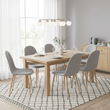 Scaun, gri deschis/fag, LEGA 2 NEW