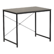 Birou, beton/negru, 90x60 cm, MELLORA