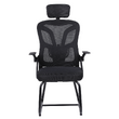 Scaun de birou, negru, SITAO