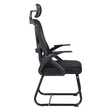 Scaun de birou, negru, SITAO