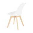 Scaun, alb/fag, BALI 3 NEW