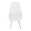 Scaun, alb/fag, BALI 3 NEW