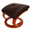 Scaun relaxant reglabil, maro închis, RYAN