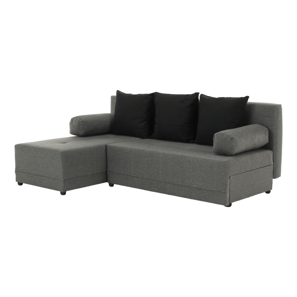 Colţar cu colţ, gri/negru, stâng, MEXX NEW