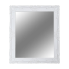 Oglindă, cadru alb din lemn, MALKIA TIP 13