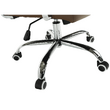 Scaun de birou, piele eco/metal, taupe/crom, FARAN