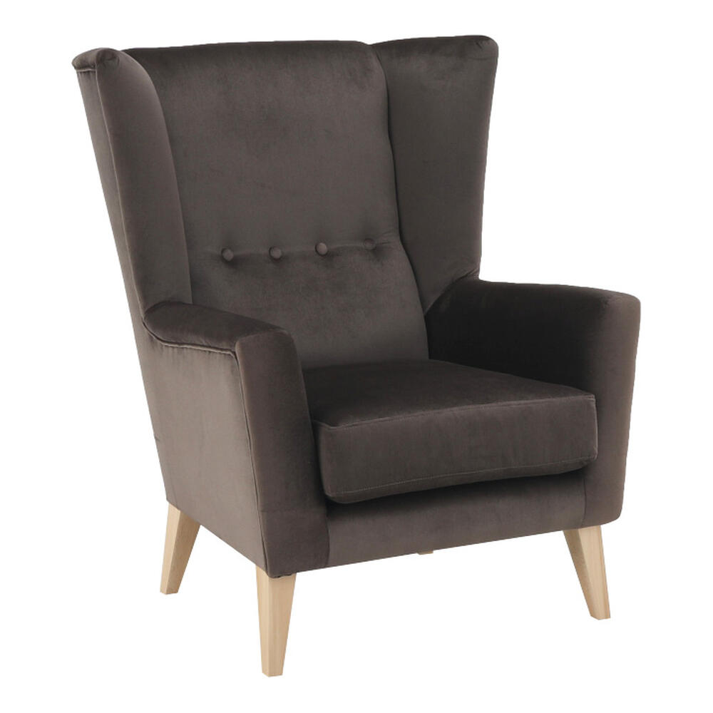 Fotoliu, gri-maro-taupe/fag, RODEZA