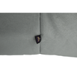 Fotoliu tip sac, gri/material textil verde, ALIMOR