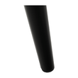 Scaun, piele ecologică gri deschis/negru, HAZAL