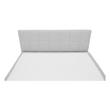 Pat tip BOXSPRING 140x200, gri deschis, FERATA KOMFORT