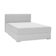 Pat tip BOXSPRING 140x200, gri deschis, FERATA KOMFORT