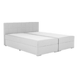 Pat tip BOXSPRING 180x200, gri deschis, FERATA KOMFORT