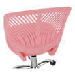 Scaun rotativ, roz/crom, SELVA