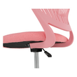 Scaun rotativ, roz/crom, SELVA