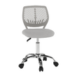 Scaun rotativ, gri/crom, SELVA