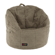 Fotoliu tip sac, material textil maro deschis, ALMERO
