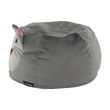 Fotoliu tip sac, material textil gri, BABY TIPUL 1