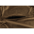 Fotoliu tip sac, material textil gri-maro TAUPE, TRIKALO