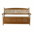 Bancă de grădină, maro, 150cm, AMULA