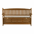 Bancă de grădină, maro, 150cm, AMULA