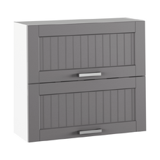 Dulap superior, gri închis/alb, JULIA TYP 12