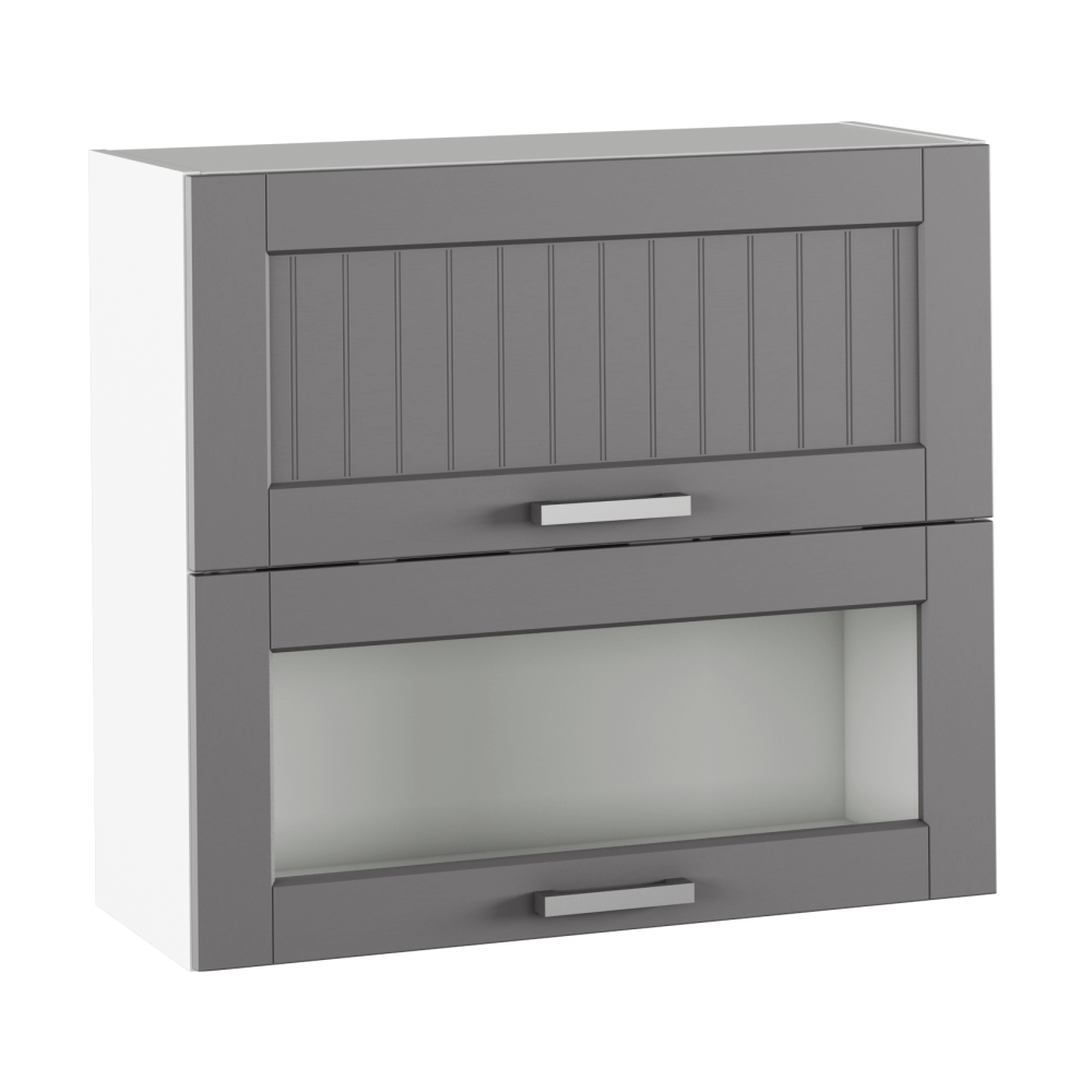 Dulap superior, gri închis/alb, JULIA TYP 13