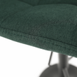 Scaun de bar, verde / negru, LAHELA