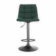 Scaun de bar, verde / negru, LAHELA