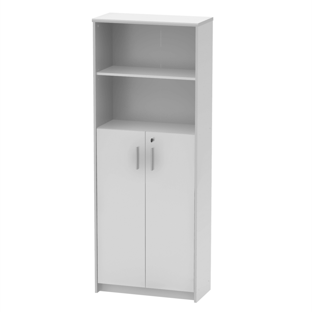 Dulap cu raft, alb, JOHAN 2 NEW 10