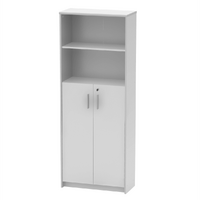 Dulap cu raft, alb, JOHAN 2 NEW 10