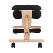 Scaun genunchi ergonomic, negru / fag, GROCO