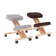 Scaun genunchi ergonomic, gri-maro Taupe / fag, FLONET