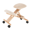Scaun tip kneeling ergonomic, crem / fag, GROCO