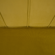 Bancă în stil Art-deco, catifea Velvet muştar/crom auriu, NOBLIN