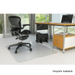 Garnitură de protecţie sub scaun, transparentă, 120x90 cm, 0, 5 mm, ELLIE NEW TYP 2