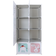 Dulap modular pentru copii,  gri / model pentru copii, ATREY