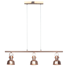 Lampă suspendată în stil retro, metal, roz auriu, AVIER TIP 4