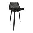 Scaun dining, negru, TEGRA TYP 2