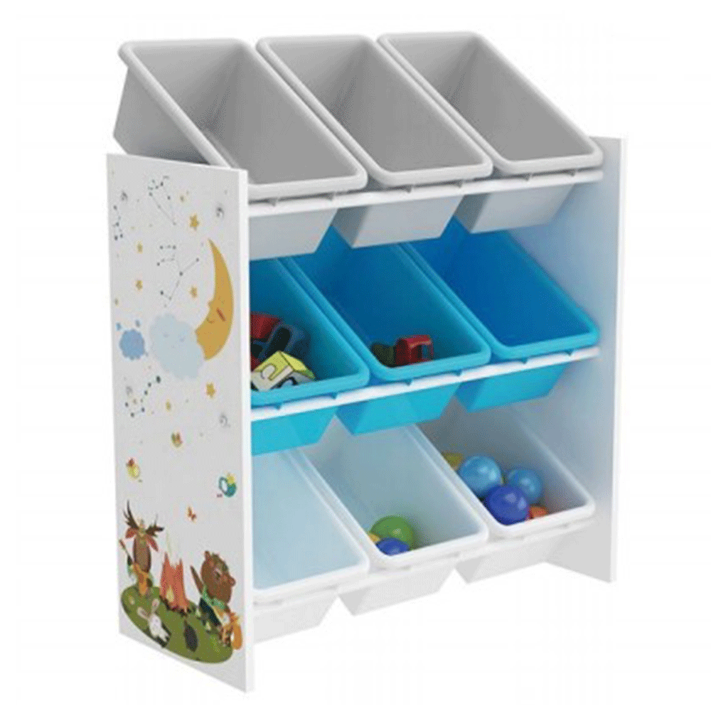 Organizator / raft pentru jucării, multicolor / model, DARLING TIP 3