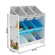 Organizator / raft pentru jucării, multicolor / model, DARLING TIP 3