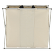 Coş de rufe din pânză, gri-bej, LAUNDRY NEW TYP 3