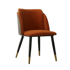 Scaun, teracotă/catifea Velvet gir, KIRIA